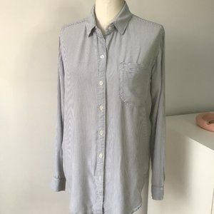 Abercrombie & Fitch Button Up Striped Blouse